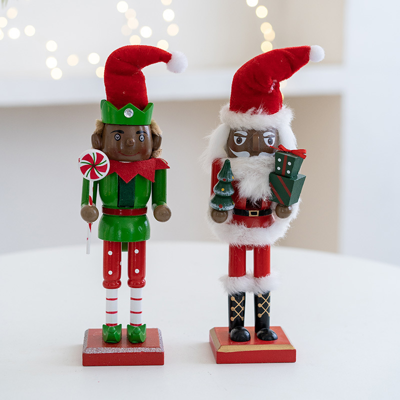 27ซม. ใหม่สไตล์ยุโรปชายชราเอลฟ - Nutcracker Figurine บทวิจารณ์และราคา
