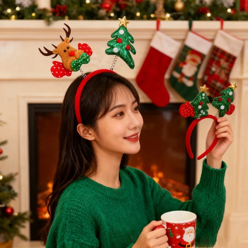 1-5 ชิ้น ที่คาดผมเขากวางเรนเดี - Reindeer Antlers Headband บทวิจารณ์และราคา