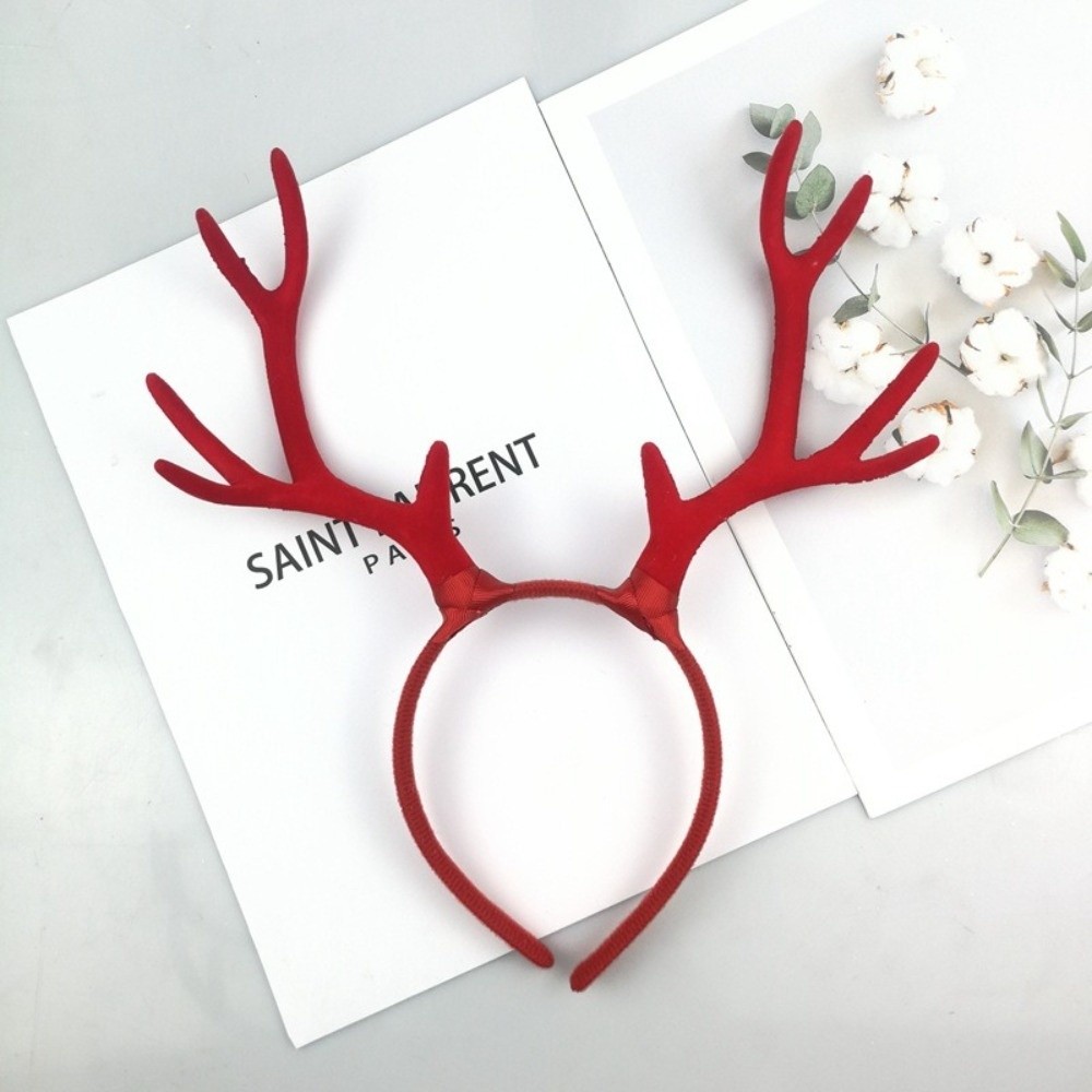 ที่คาดผมเขากวางน้ำหนักเบา สวมใ - Reindeer Antlers Headband บทวิจารณ์และราคา
