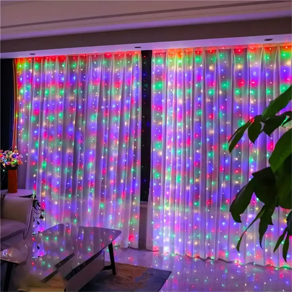 ไฟประดับ LED แบบสายม่าน ใช้พลั - Led Fairy String Lights บทวิจารณ์และราคา