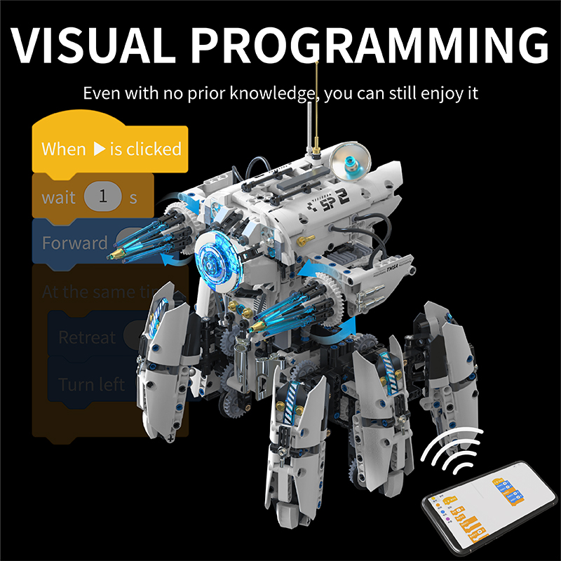 หุ่นยนต์หกขาโปรแกรมได้เชิงเทคน - Lego Set City บทวิจารณ์และราคา