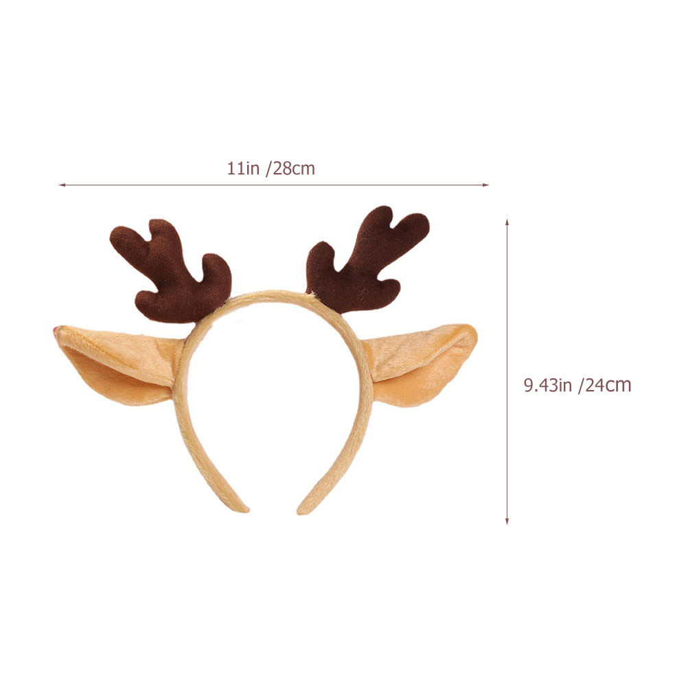 ที่คาดผมเขากวางเรนเดียร์คริสต์ - Reindeer Antlers Headband บทวิจารณ์และราคา
