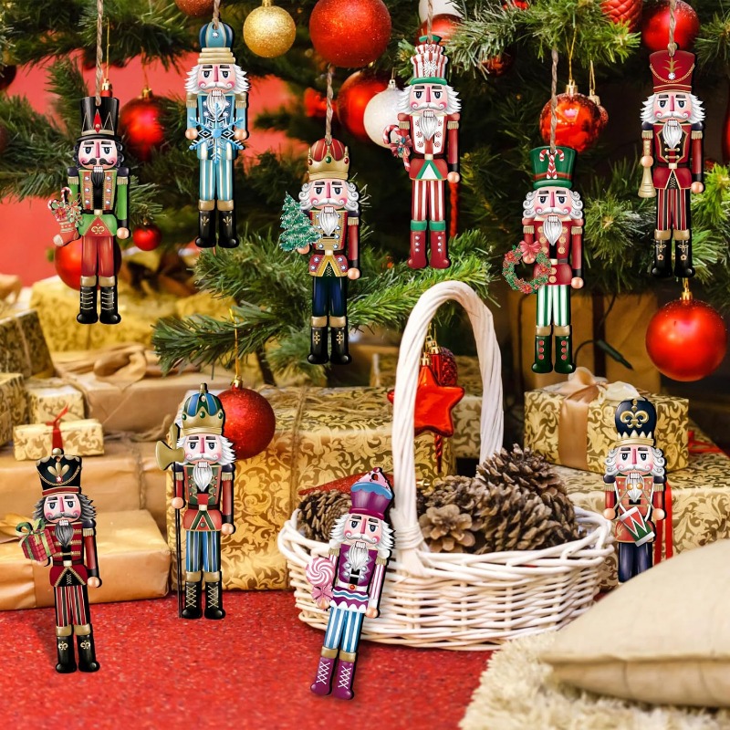 12/16 ชิ้น ตุ๊กตาไม้รูปทหารนัท - Nutcracker Figurine บทวิจารณ์และราคา