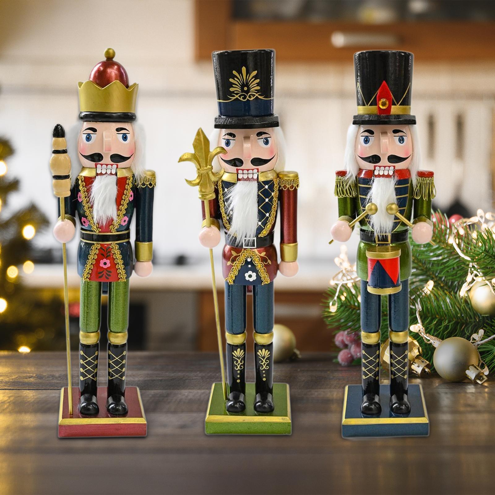 ตุ๊กตาไม้ทหารนัทแครกเกอร์ตกแต่ - Nutcracker Figurine บทวิจารณ์และราคา