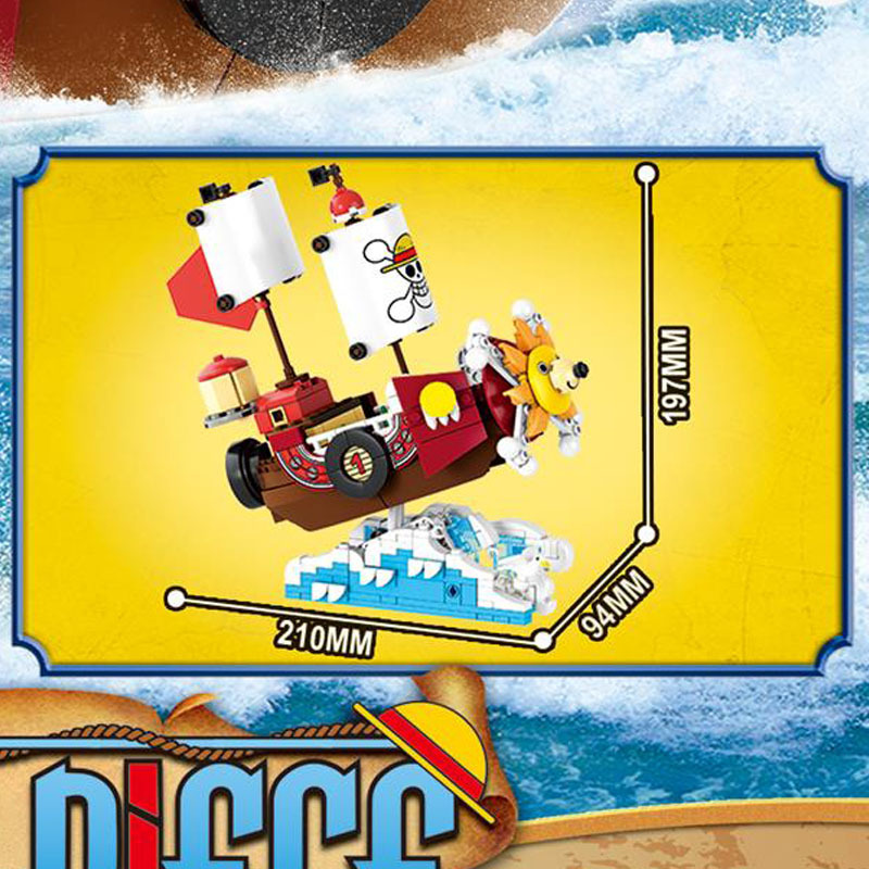 ตัวต่อไมโครบล็อก 4in1 วันพีซ เ - Lego Set Technic บทวิจารณ์และราคา
