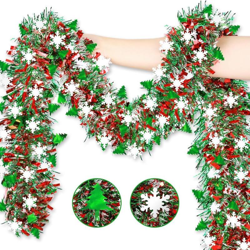 # พวงมาลัยประดับคริสต์มาส ของต - Tinsel Garland Decoration บทวิจารณ์และราคา