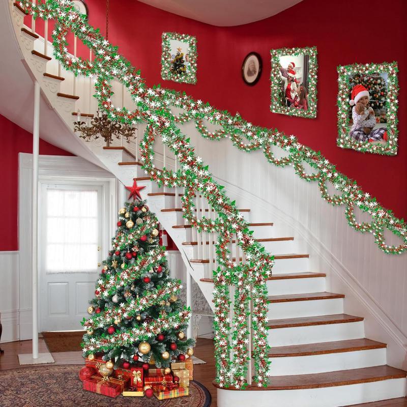 # พวงมาลัยประดับคริสต์มาส ของต - Tinsel Garland Decoration บทวิจารณ์และราคา