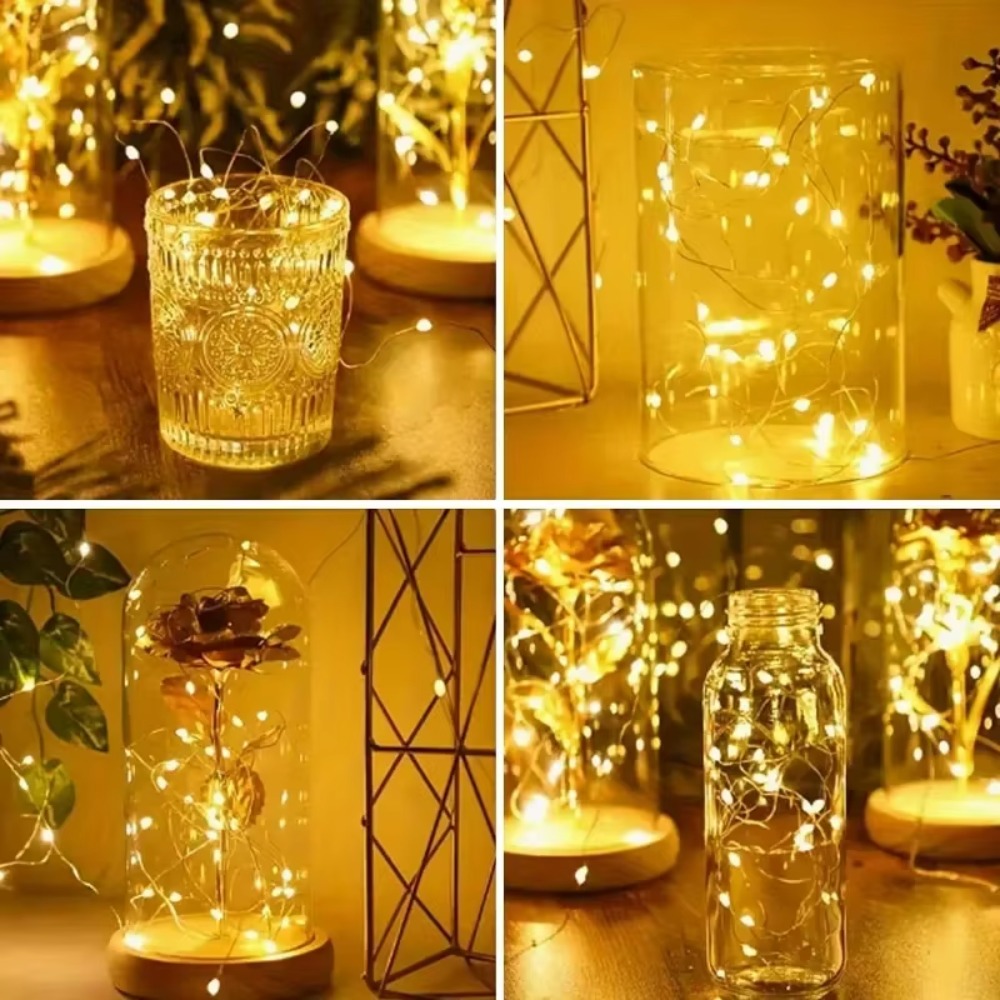 ไฟประดับ LED ลวดทองแดง ใช้พลัง - Led Fairy String Lights บทวิจารณ์และราคา