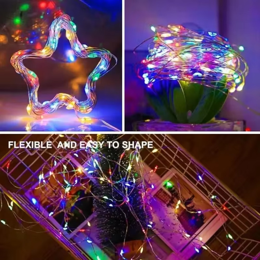 ไฟประดับ LED ลวดทองแดง ใช้พลัง - Led Fairy String Lights บทวิจารณ์และราคา